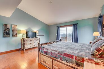 بيت ريفى Saranac Lake Home W/ Deck, Grill & Mountain Views!