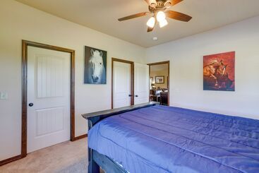茅舍 Neosho Home On 90 Acres W/ Private Pool & Fire Pit