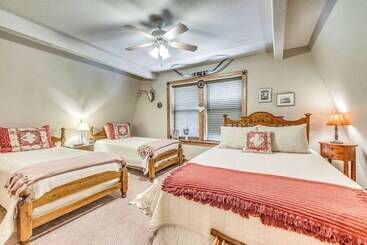 بيت ريفى Rustic Cloudcroft Cabin W/ Spacious Deck & Grill!