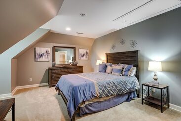별장 Chattanooga Family Home: Games, Yard, Grill!