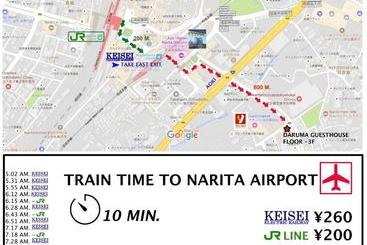 هاستل Daruma Guesthouse Narita