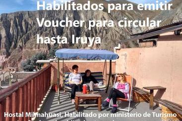 هتل Hostal Milmahuasi Iruya