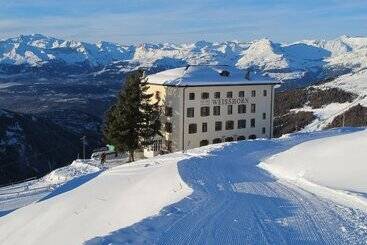 בית מלון כפרי Hôtel Weisshorn Sur St Luc 2337m