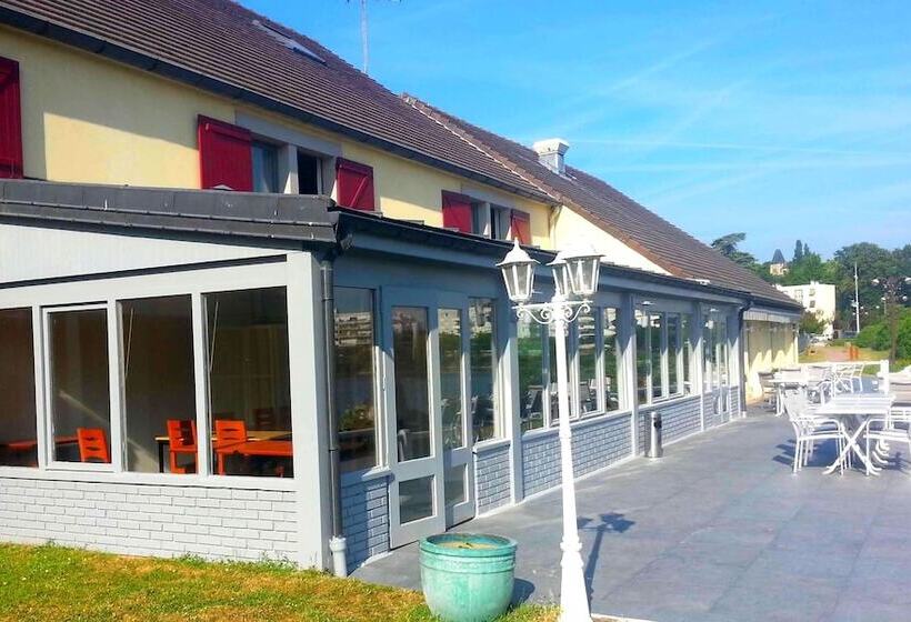 בית מלון כפרי Logis Hôtel Des Lacs Paris Sud