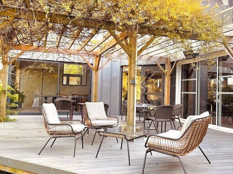 호텔 Le Clos Du Pontic Logis Et Cit