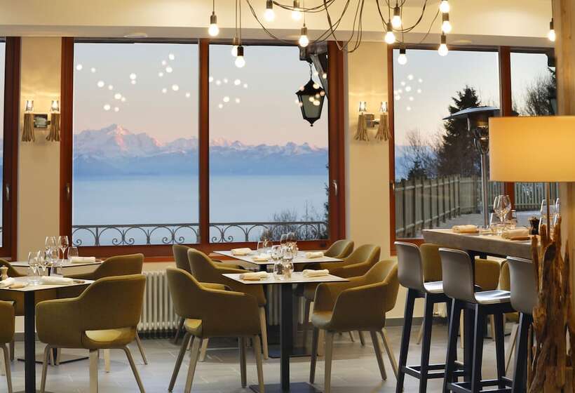 ホテル Chalet Hôtel La Mainaz Restaurant & Resort