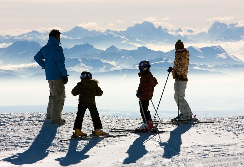 ホテル Chalet Hôtel La Mainaz Restaurant & Resort