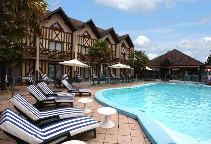 ホテル Logis Le Clos Deauville Saint Gatien