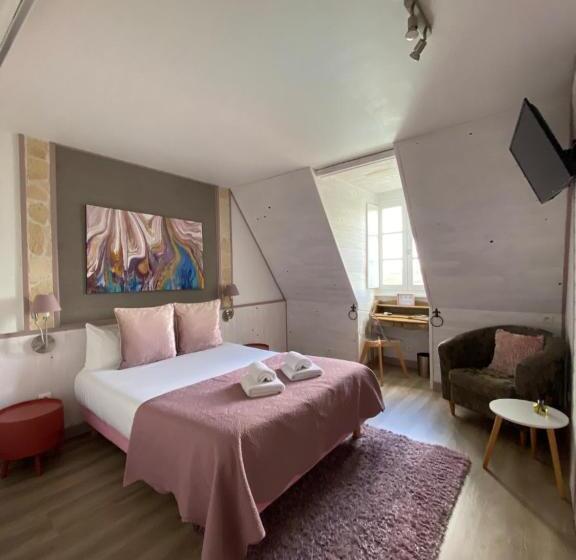 酒店 Hôtel Bien être Aux Cyprès De Marquay