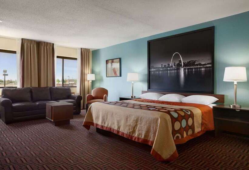 汽车旅馆  Super 8 By Wyndham Fairview Heightsst. Louis