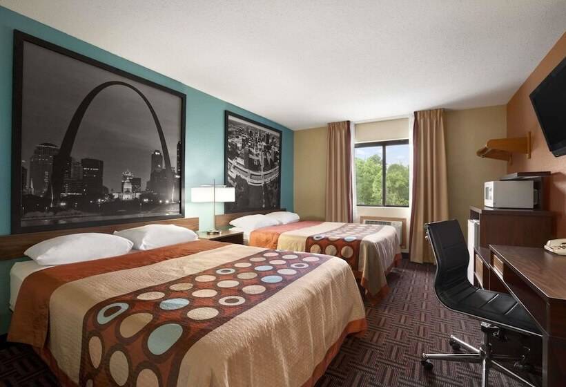 汽车旅馆  Super 8 By Wyndham Fairview Heightsst. Louis