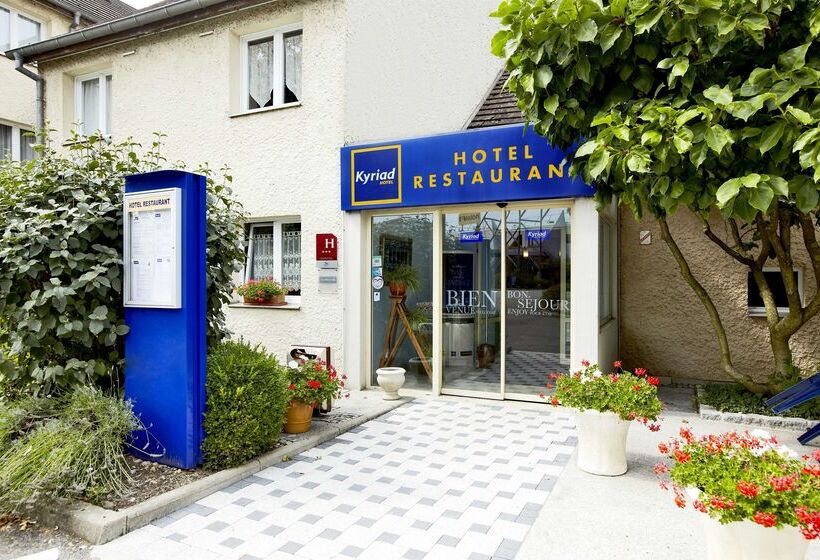 Отель Hôtel Restaurant Kyriad Mulhouse Nord Illzach