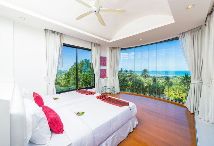 White Stone   Luxurious Sunset View 4 Bed Pool Villa