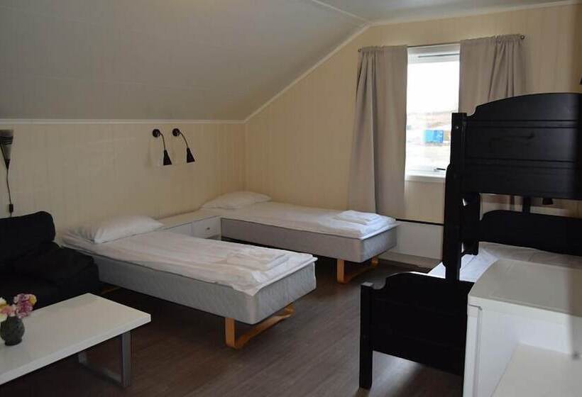 فندق صغير Lundhøgda Camping Og Motell