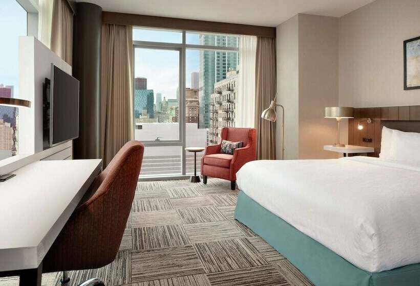 בית מלון כפרי Hilton Garden Inn Chicago Downtown South Loop