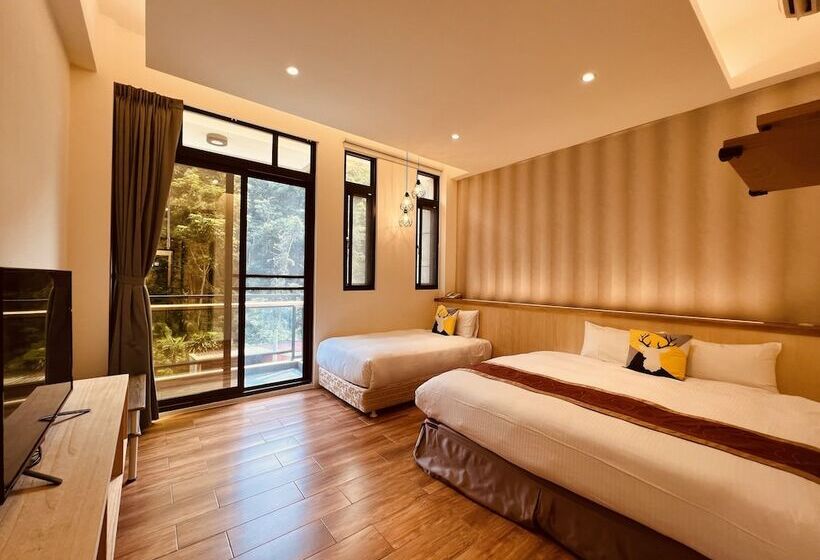 تختخواب و صبحانه 日月潭沅居民宿 Yuan Ju Boutique