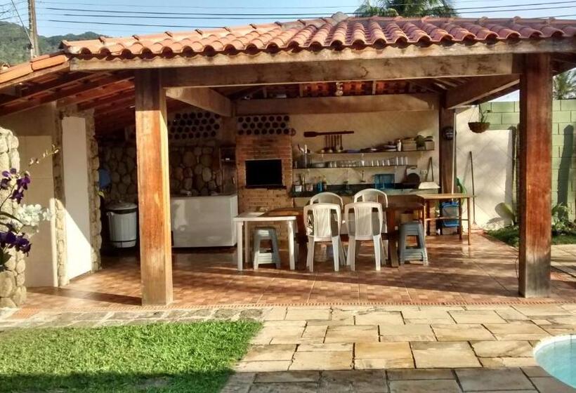 هتل Pousada Na Praia Ubatuba