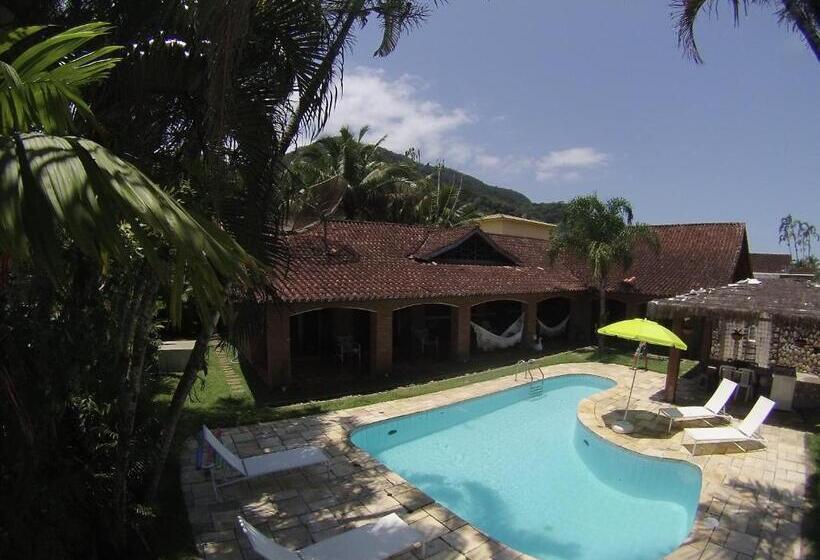 هتل Pousada Na Praia Ubatuba