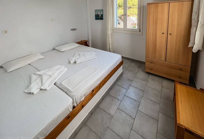 پانسیون Agnadi Syros Beachfront Studios & Rooms