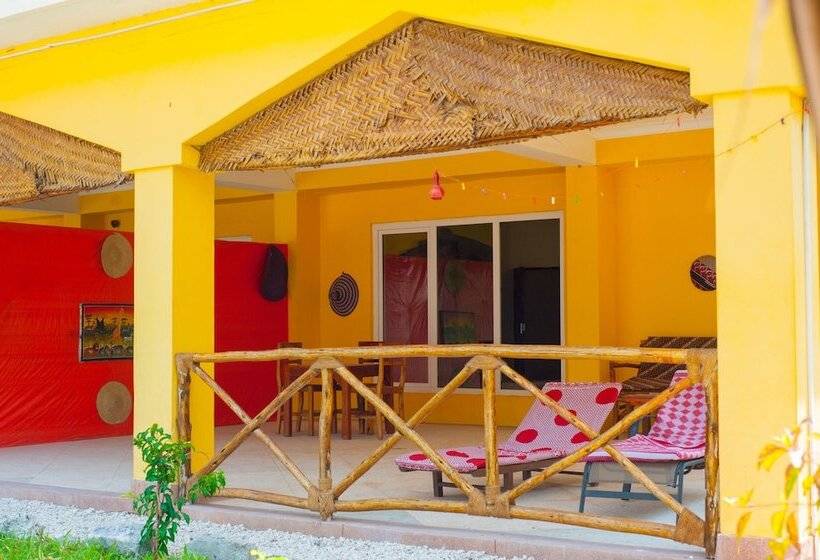 ペンション Bwejuu Beach Palm Villa