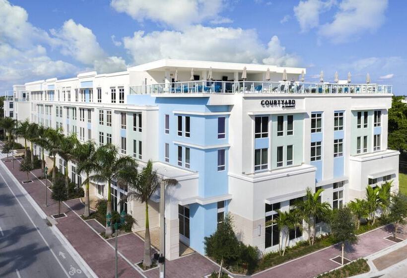 בית מלון כפרי Courtyard By Marriott Delray Beach