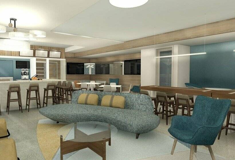 בית מלון כפרי Courtyard By Marriott Santa Barbara Downtown