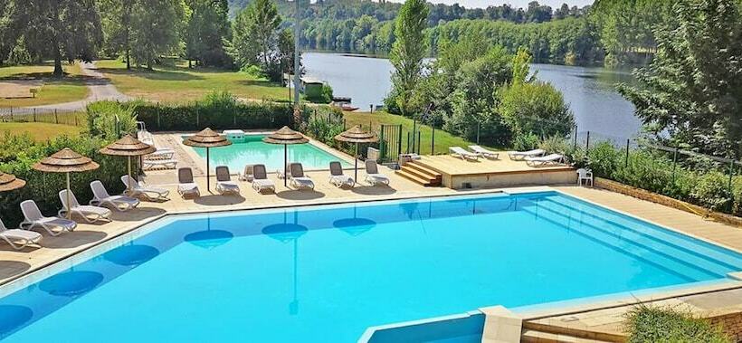 酒店 Camping Les Berges De La Dordogne