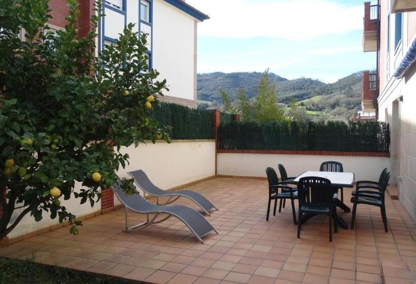 Apartamento Con Terraza Y Jardín En Bakio