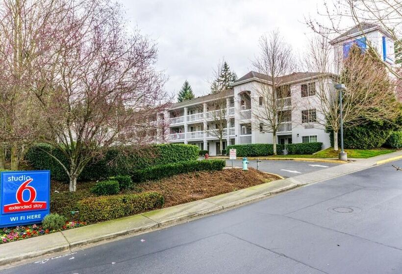 בית מלון כפרי Studio 6 Mountlake Terrace, Wa   Seattle