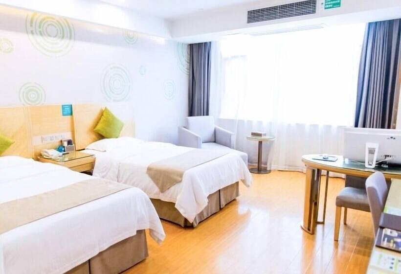 בית מלון כפרי Greentree Inn Anhui Fuyang Yingshang Yingyang Road Suzhou Manor Business