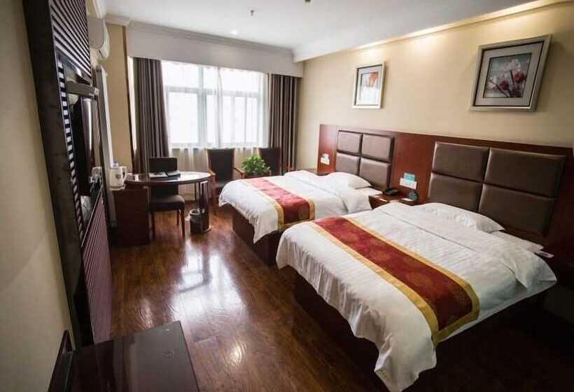 호텔 Greentree Inn Huaian River Xiagu Town Express