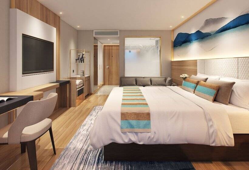 호텔 Greentree Inn Huaian River Xiagu Town Express