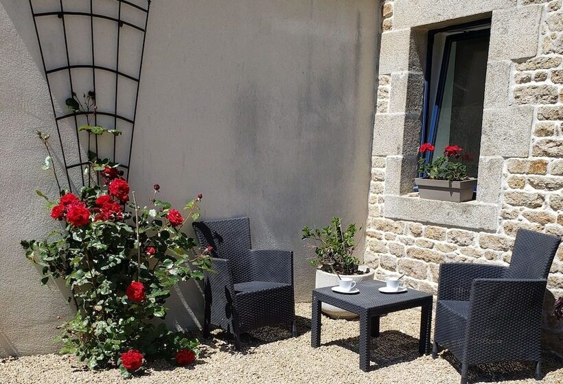 민박 Au Jardin De Creachavel