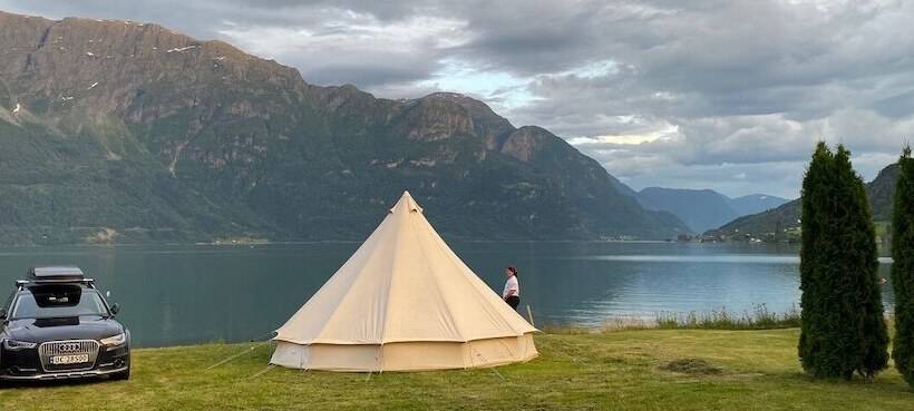 호텔 Dalsøren Camping Og Hytter