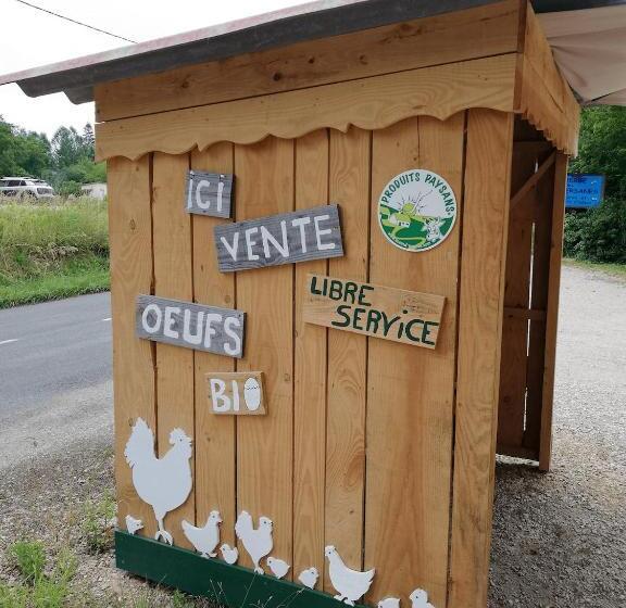 膳宿费 Paysannerie Des Versanes   Chambres Et Gîte