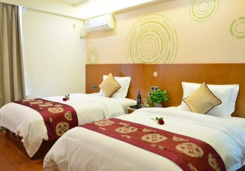Отель Greentree Inn Ziyang Lezhi Government Tianchi Town Express