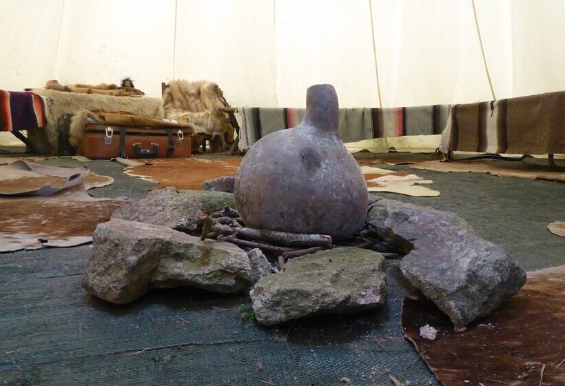 פנסיון Le Ranch De Calamity Jane Tipis D Hôtes