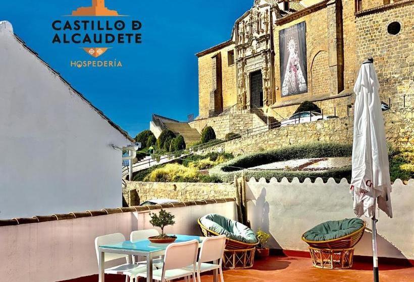 فندق صغير Hospedería Castillo De Alcaudete