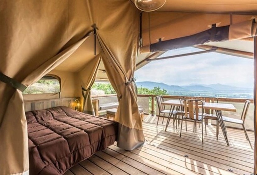 בית מלון כפרי Camping Le Moulin Des Iscles