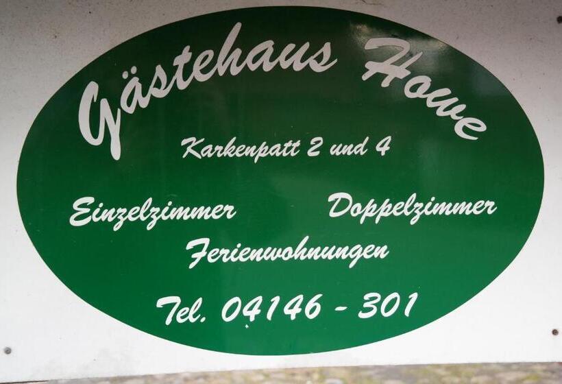 تختخواب و صبحانه Gästehaus Howe