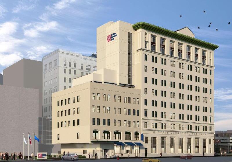هتل Hilton Garden Inn Flint Downtown