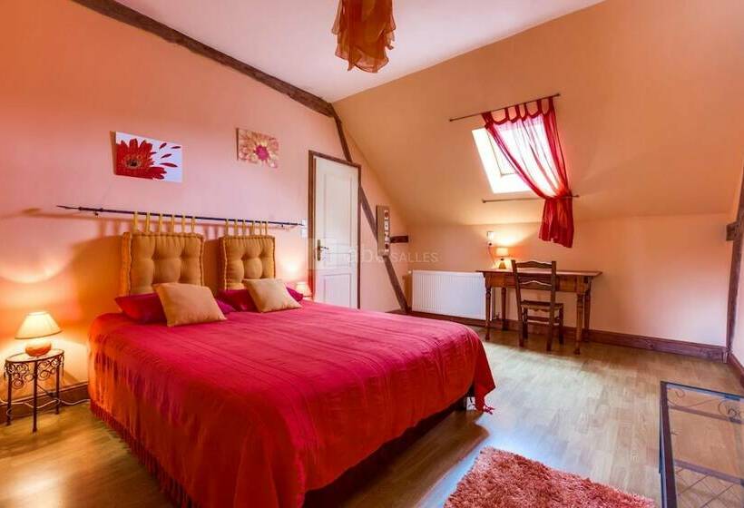 تختخواب و صبحانه La Ferme De L Isle Et Sa Roulotte