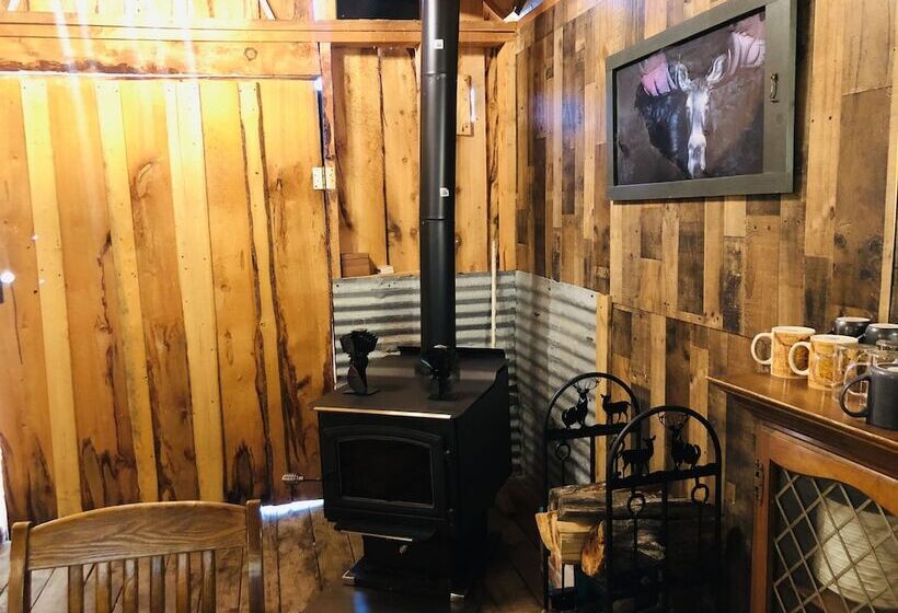 בית מלון כפרי Wrangell Mountain Lodge  Private Bathroom With Shower