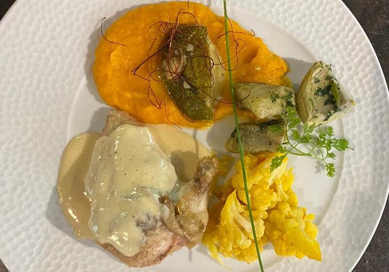 בית מלון כפרי Logis Central Hôtel   Restaurant & Spa