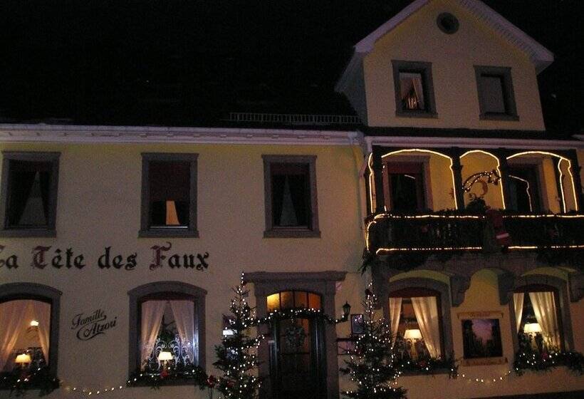 酒店 Logis Hôtel Restaurant La Tête Des Faux