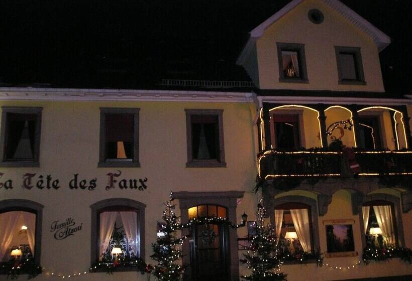 酒店 Logis Hôtel Restaurant La Tête Des Faux