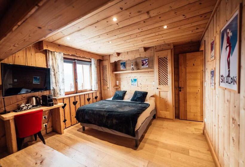 فندق Chalet Hôtel Du Mont Charvin & Spa