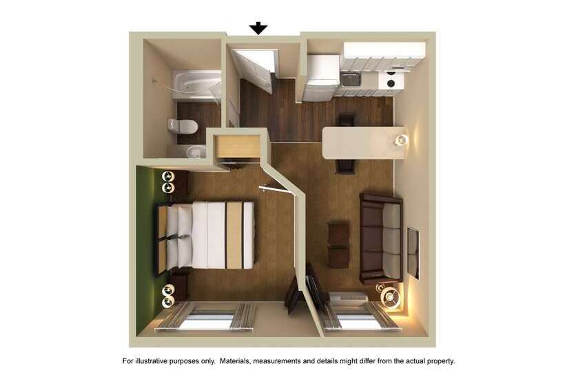 בית מלון כפרי Extended Stay America Select Suites   Jacksonville Salisbury Rd Southpoint