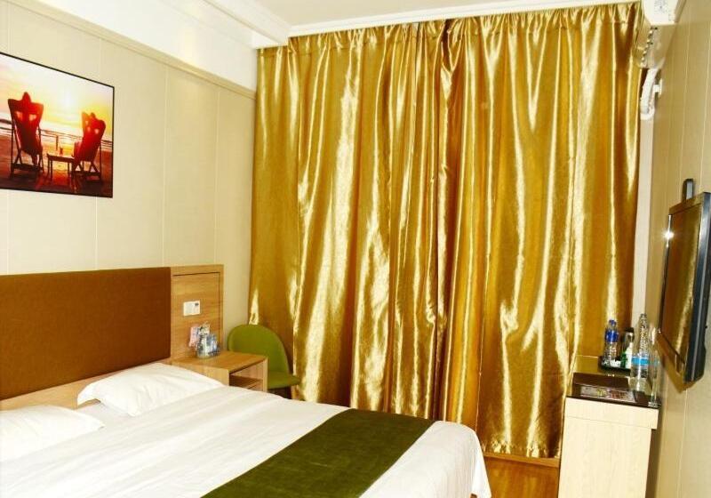 בית מלון כפרי Greentree Inn Shanxi Taiyuan Gujiao East Dachuan Road Express