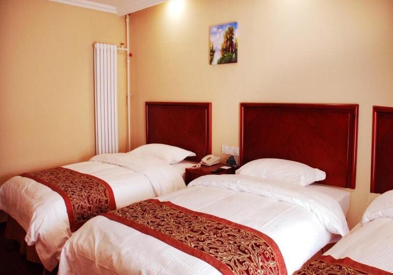 酒店 Greentree Inn Shandong Weifang Linqu Zhanqian Road Luchuan Business